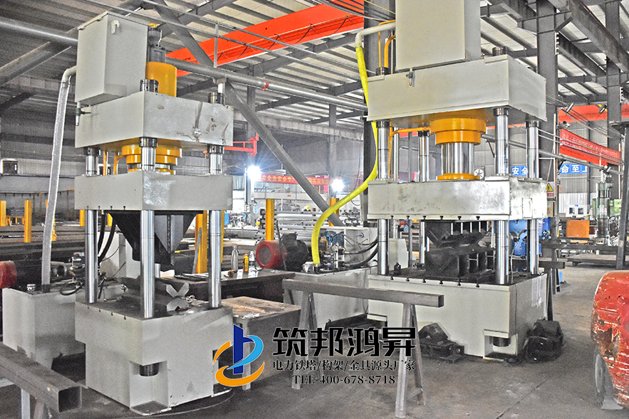 電力鐵塔制作設(shè)備－四柱壓力機(jī)