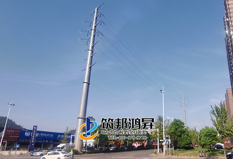 電力鋼管桿塔現(xiàn)場(chǎng)案例